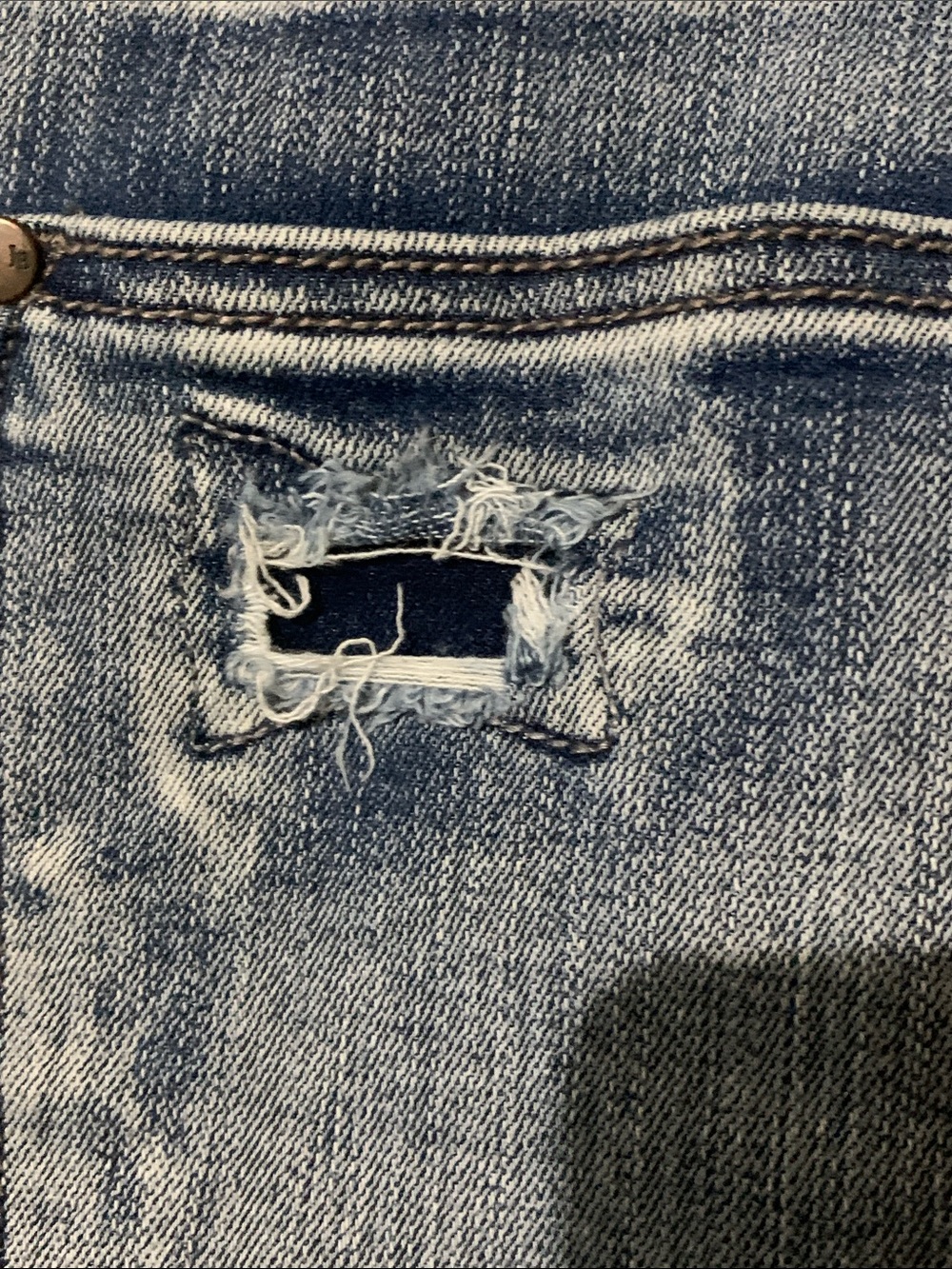 Judy Blue Light Blue Distressed Denim Shorts - Picture 5 of 9